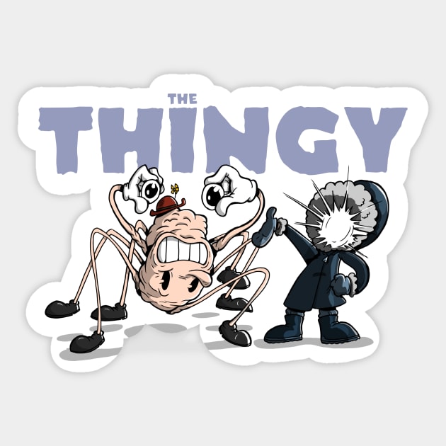 The Thingy! Sticker by natebramble